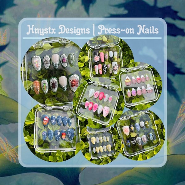 Custom Comission Press-on Nails