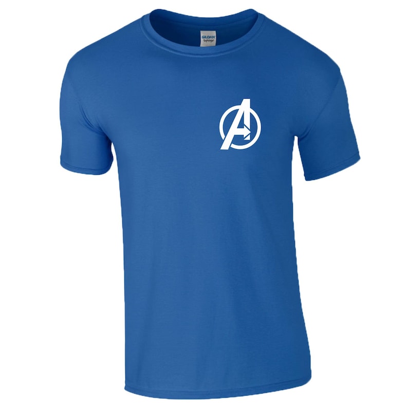 Birthday Gift Youth Kids Tee Top Ironman Captain America Captain Marvel Infinity War Endgame Avengers Logo T-Shirt