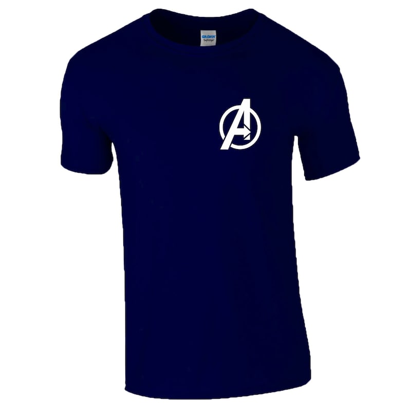 Birthday Gift Youth Kids Tee Top Ironman Captain America Captain Marvel Infinity War Endgame Avengers Logo T-Shirt