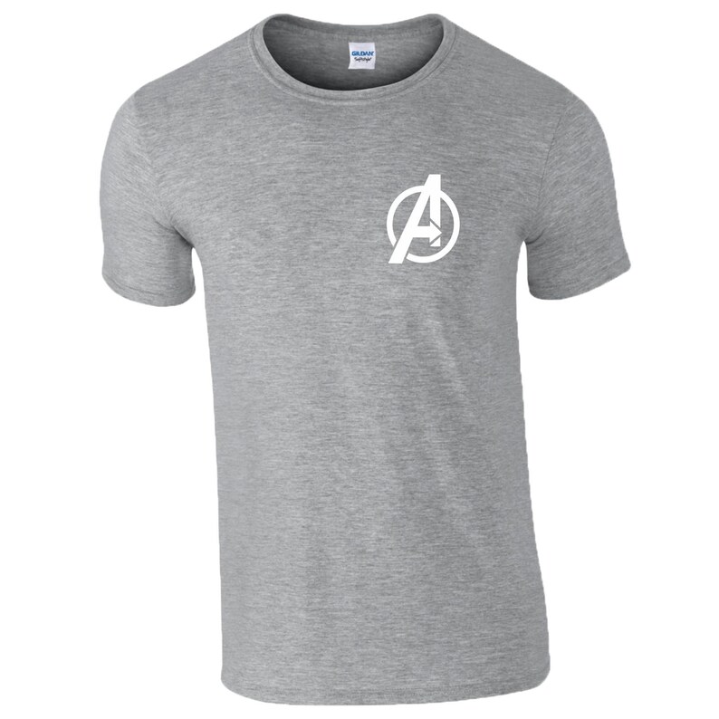 Birthday Gift Youth Kids Tee Top Ironman Captain America Captain Marvel Infinity War Endgame Avengers Logo T-Shirt