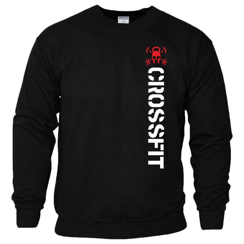 Crossfit Skull Sweatshirt Fitness Gym Training MMA WOD UFC Birthday Gift Top