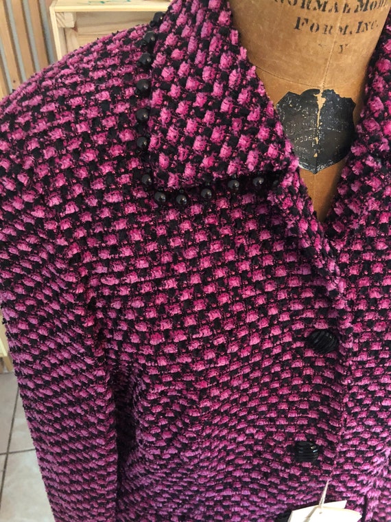 Veste Blazer En Laine ESCADA By Margaretha Ley - Taille 40 - Rouge - Vintage - Occasion Très Bon état