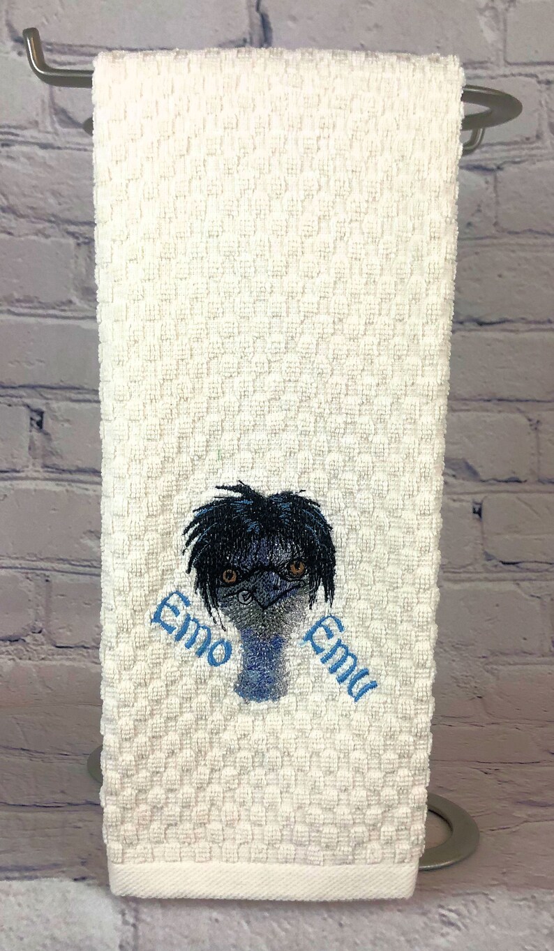 Emo Emu Machine Embroidery Design image 3