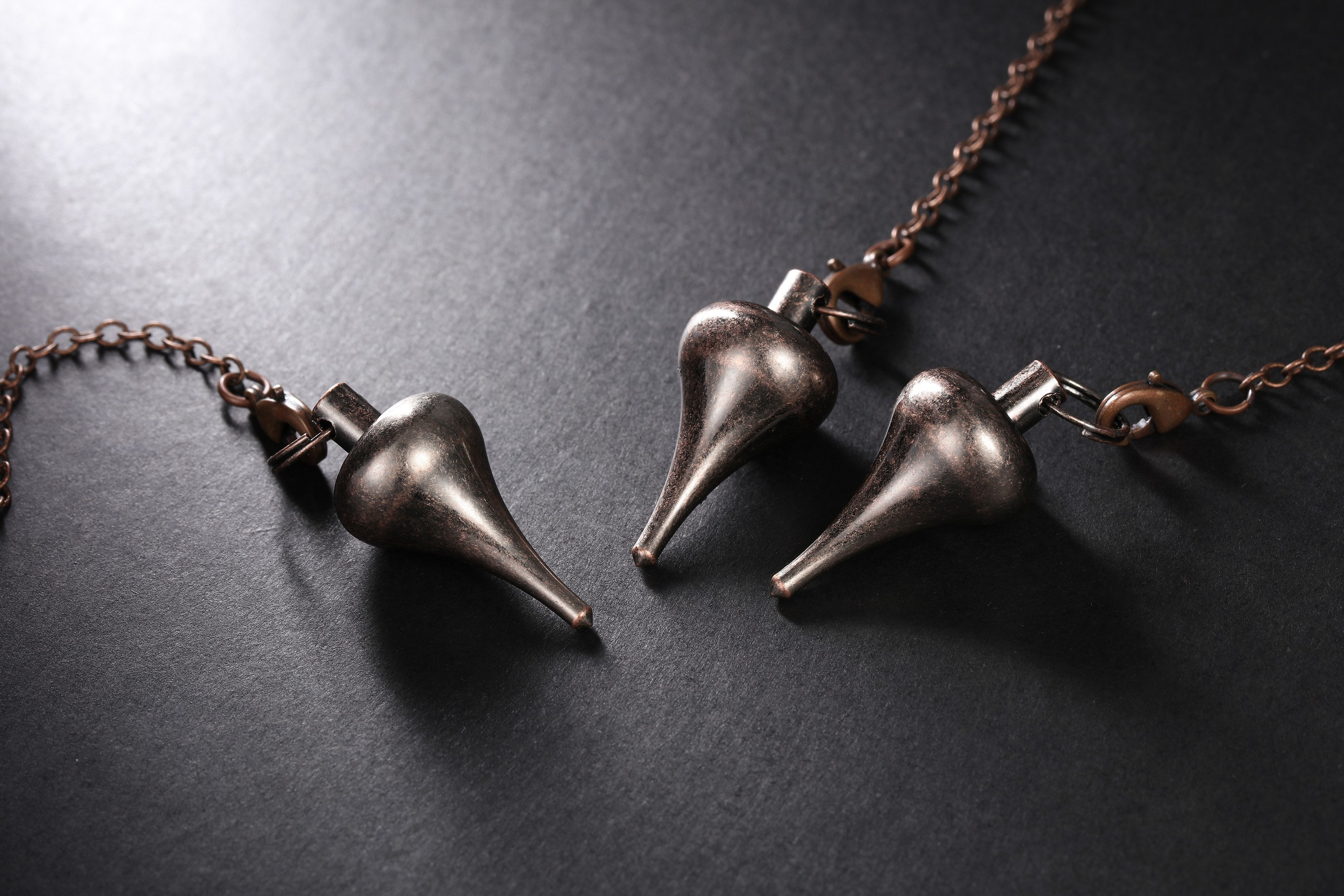 Metal Pendulum/ Copper Pointed Pendant Pendulum/ Divination Etsy