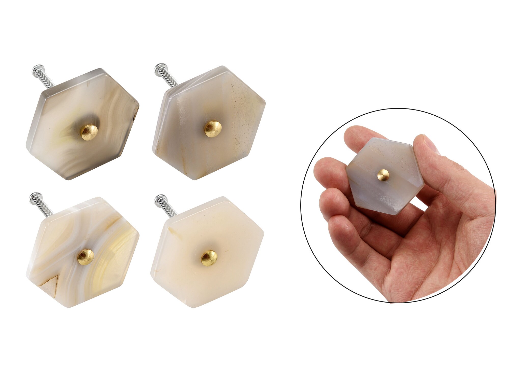 4x blau Achat Scheibe Schublade zieht Knöpfe / Achat Scheibe | Etsy