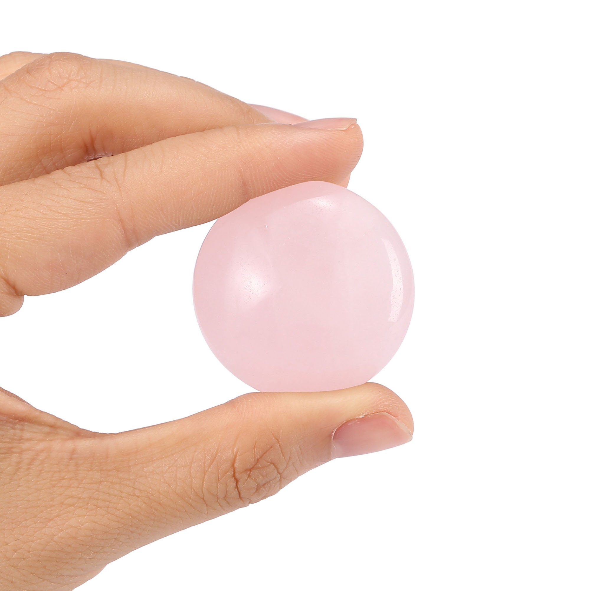 Rose Quartz Knobs 4 Pack/ Crystal Drawer Knobs/ Pink Etsy