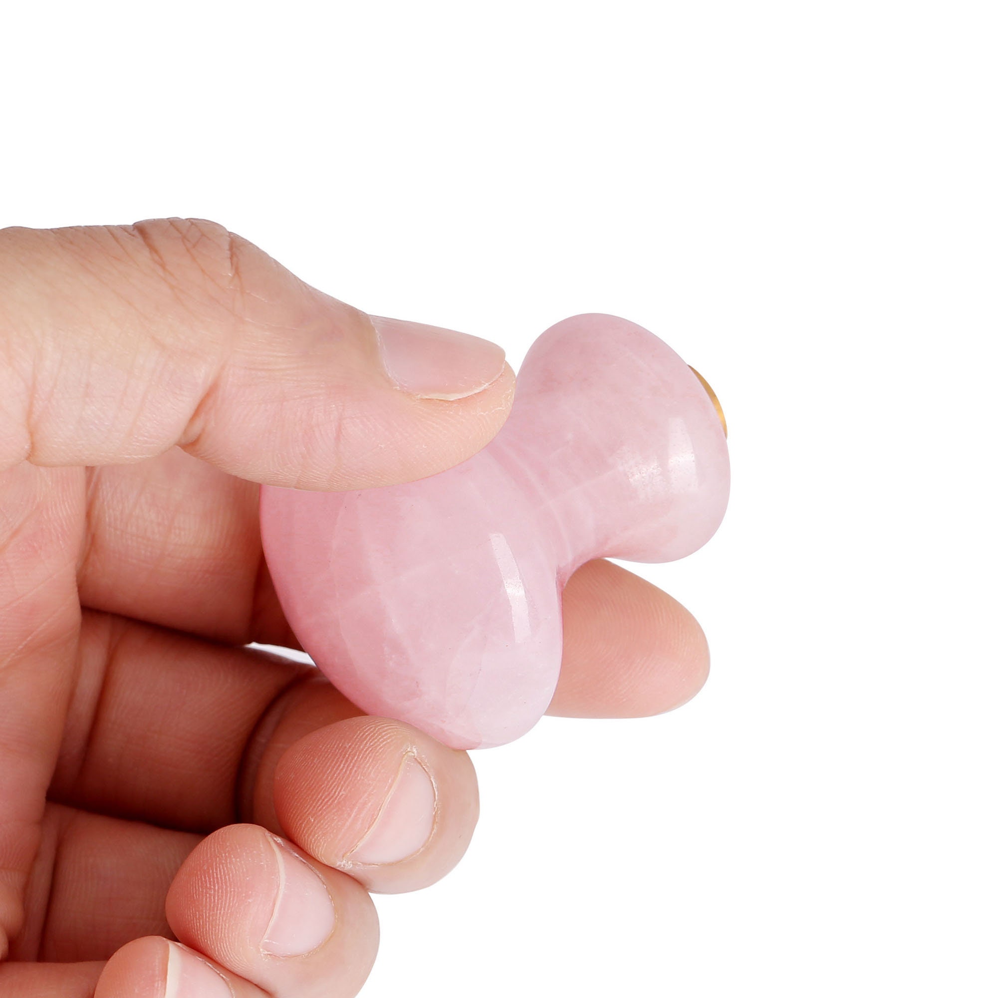 Rose Quartz Knobs 4 Pack/ Crystal Drawer Knobs/ Pink Etsy