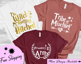 harry potter bridesmaid shirts