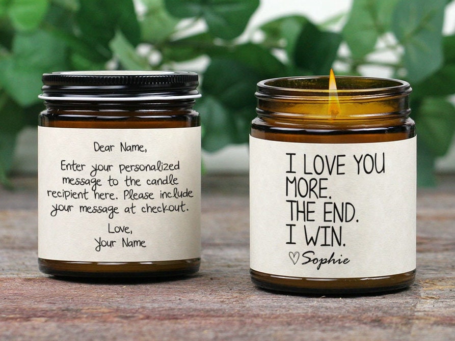 You're the Best Boyfriend Boyfriend Gift Birthday Gift Christmas Gift Funny  Candle Gift Idea Hanukkah Gift Cute Candle 