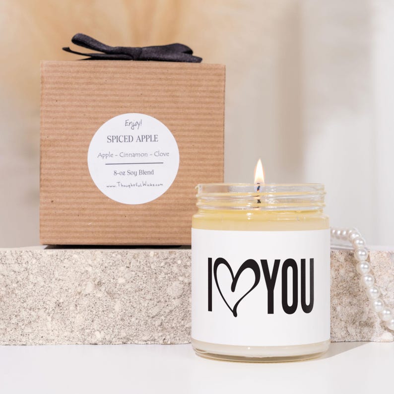 ThoughtfulWicks Heart Candle - Thumbnail 2