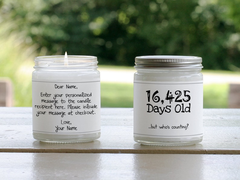 Candle Birthday Gifts For Dad Birthday Gift Ideas For Men Bday Etsy