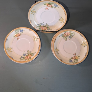 Celebrate Vintage tea saucers made in Japan set of 8