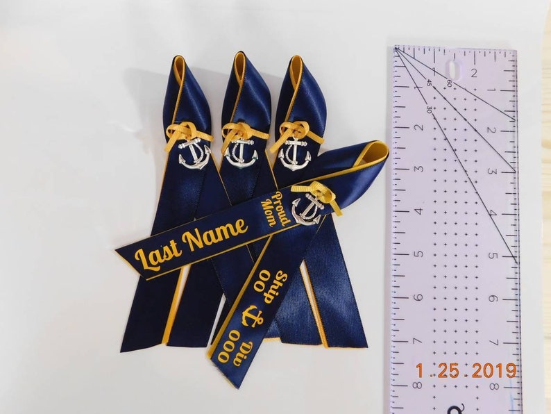 Navy PIR 2 Ribbons for Sailor/Recruit Graduation Navy image 1