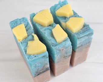 Pineapple Oatmilk Soap Bar: Shea Butter, Itchy Skin