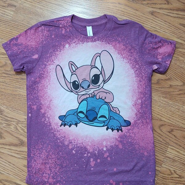 Stitch and Angel Hoodie Etsy