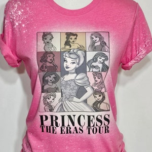 Princess shirt, princess era, princess eras tshirt, bleach shirt, princess shirt, sweatshirt, all princesses, tour, Jasmine , Aurora, elsa