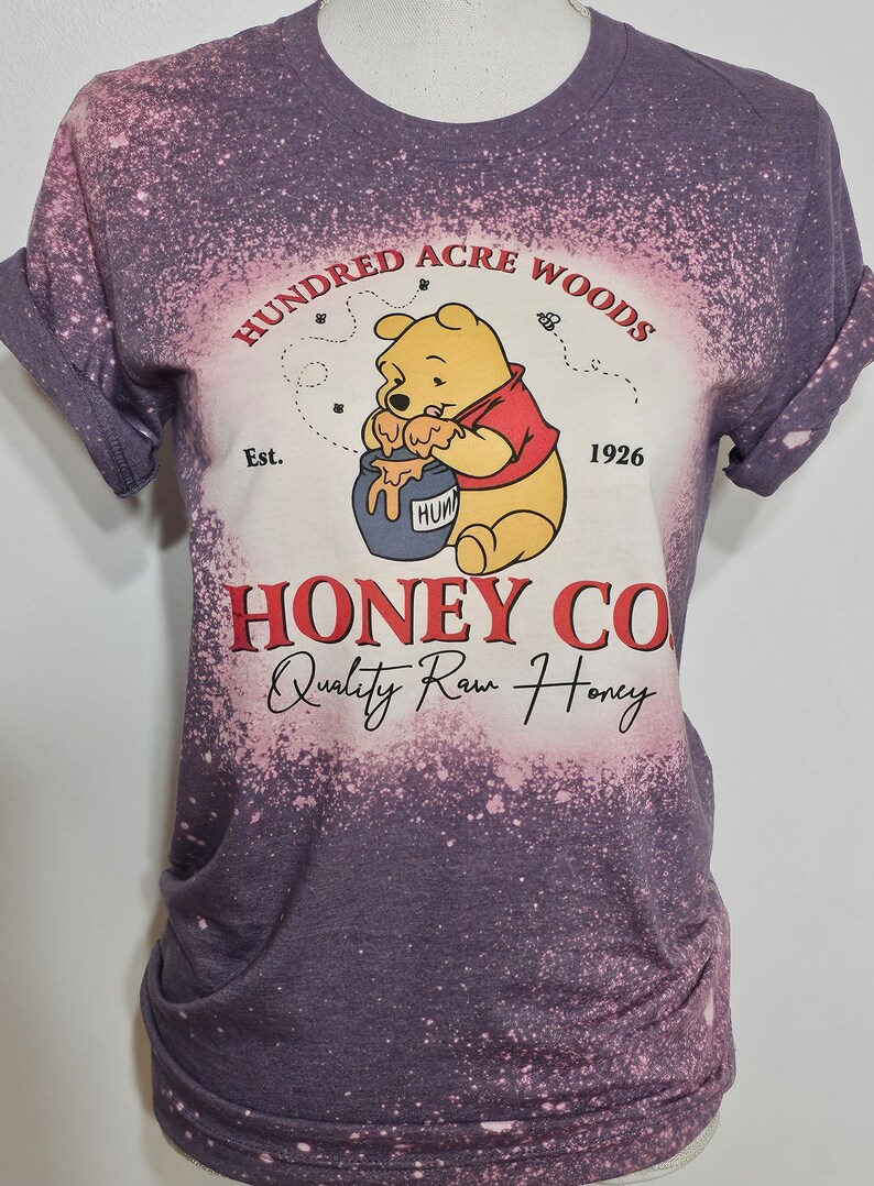 Pooh shirt, cute bear shirt, Tigger and piuhRetro Winnie The Pooh, Pooh Bear Shirt, Tigger, Eeyore, piglet, bleach graphic tee image 6
