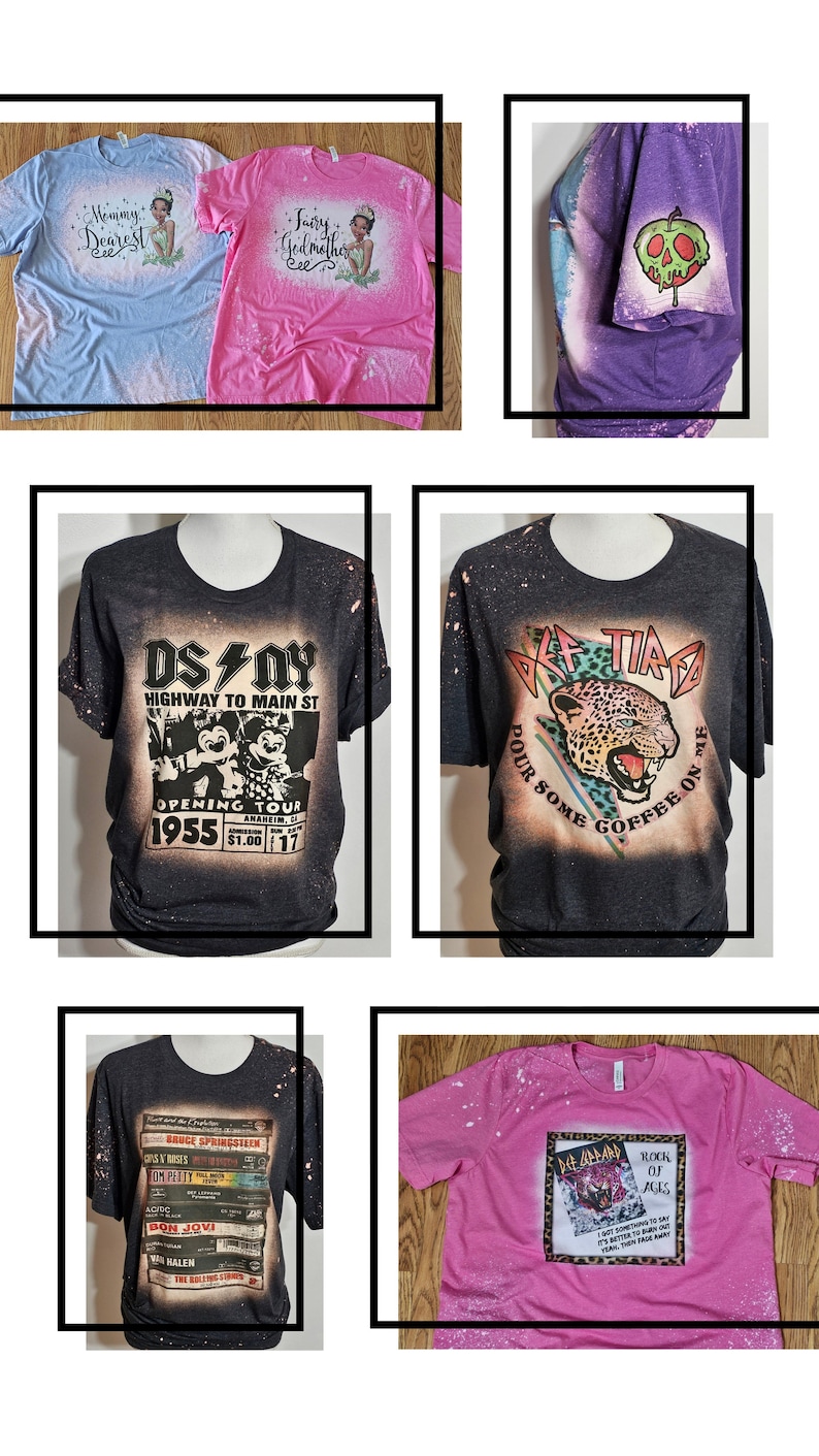 Custom bleach shirt, custom tie dye t-shirt, custom bleach shirt, tshirt, hoodie, sweatshirt, business shirt, sports team shirts image 3