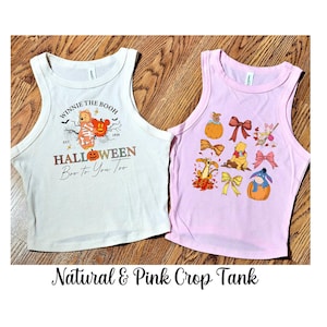 Winnie the pooh crop top, halloween shirt, Winnie the boo, Halloween, retro, nightmare on main, coquette, Y2k, baby tee, bleach shirt