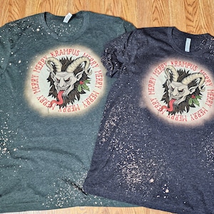 Krampus shirt,Krampus sweatshirt, Merry Krampus shirt, Gruss Vom Krampus,Holiday, Krampus crop top, Horror christmas,Scary Christmas hoodie image 6