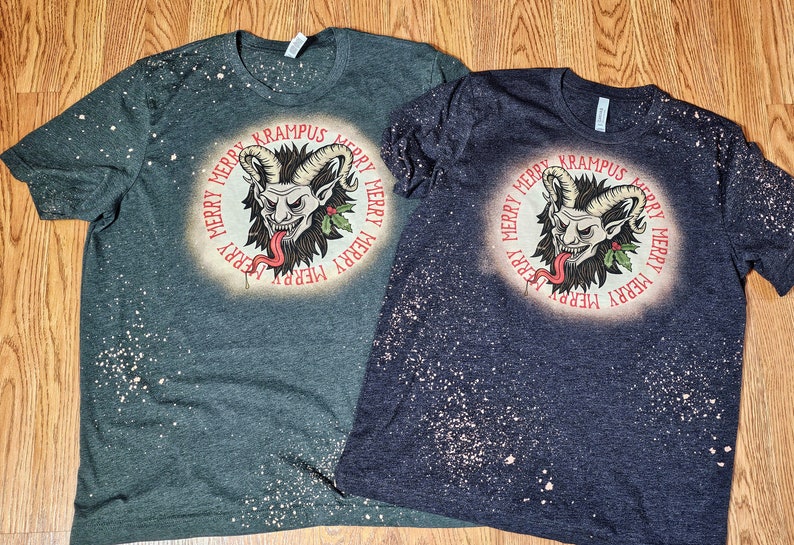 Krampus shirt,Krampus sweatshirt, Merry Krampus shirt, Gruss Vom Krampus,Holiday, Krampus crop top, Horror christmas,Scary Christmas hoodie image 6