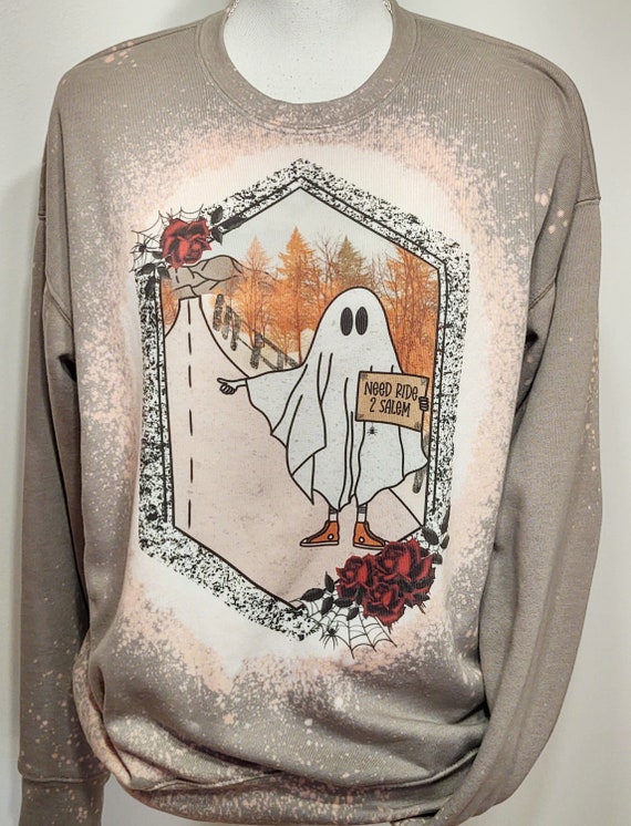 Salem Sweatshirt, Salem crop top, Hoodie, Hocus pocus shirt, Sanderson Sisters, Halloween sweatshirt, need ride 2 salem, bleach t-shirt