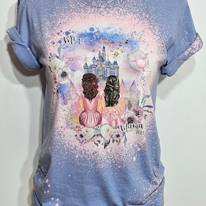 magic kingdom 50th anniversary shirt, besties tshirt, Cinderella castle t-shirt, mom and daughter shirt, bleach t-shirt, bleach hoodie,
