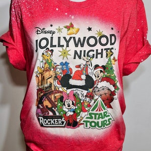 Hollywood Studios Christmas shirt, Jollywood nights, vacation shirts, Christmas sweatshirt, hoodie, bleach shirt