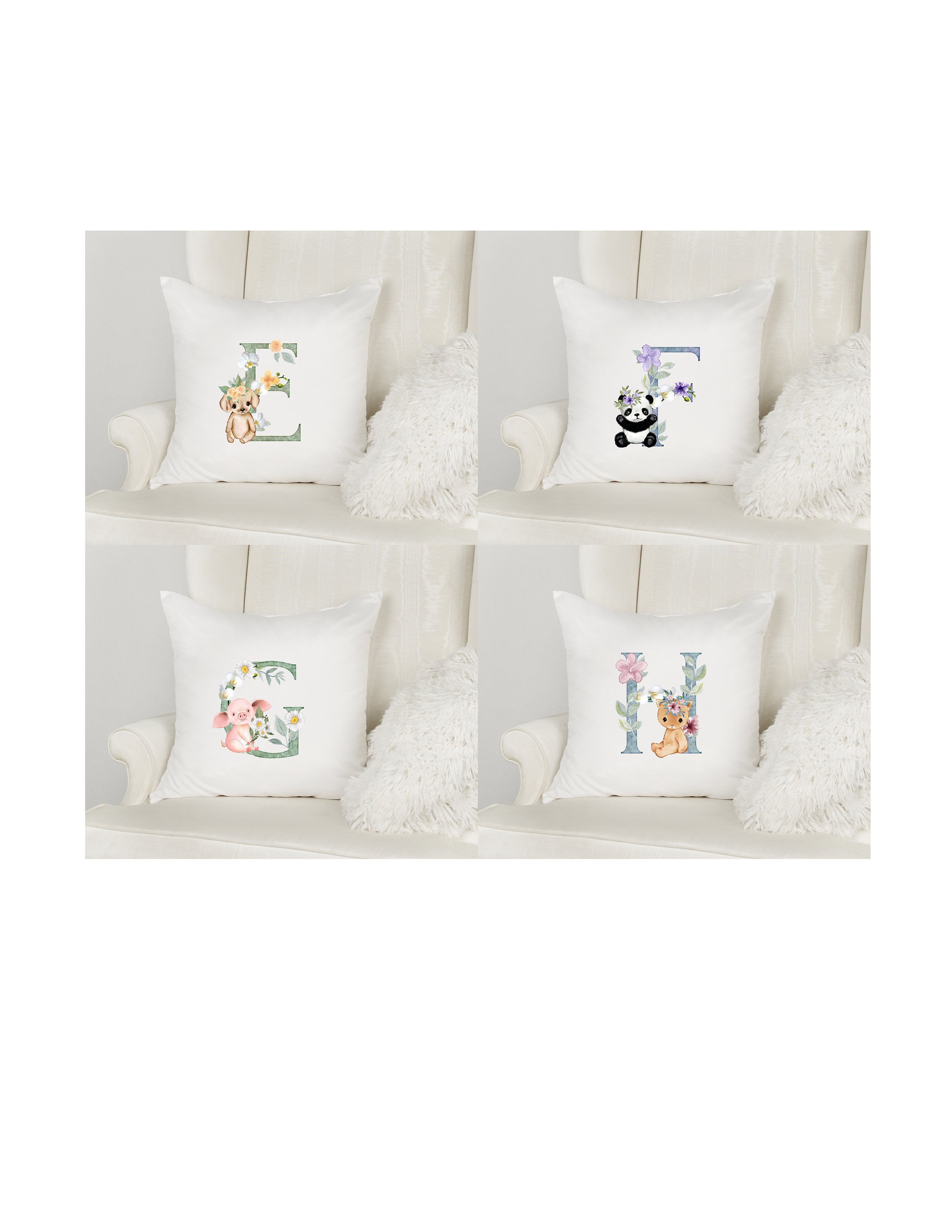 Crib Pillow Baby Pillow Nursery Pillow Kids Pillow Etsy