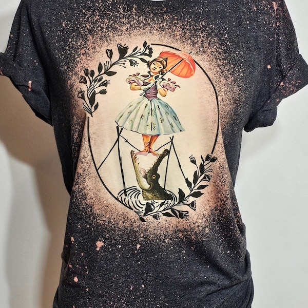 Camiseta de la mansión embrujada, Madame Leota, fantasmas haciendo autostop, la dama de la cuerda floja, mortales insensatos, Halloween, camiseta de Bleach
