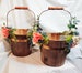 Ivory Flower Girl Basket/ Flower Girl Baskets