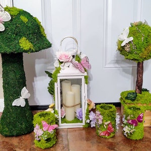 Centerpieces/wedding centerpiece/baby shower centerpiece/custom/woodland image 8