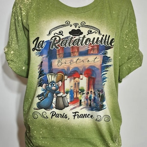 Ratatouille shirt,Food and wine festival shirt, Remi, little chef shirt, La ratatouille, anyone can cook,gusteau's, paris, epcot, bleach tee