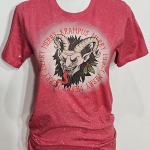 Krampus shirt,Krampus sweatshirt, Merry Krampus shirt, Gruss Vom Krampus,Holiday, Krampus crop top, Horror christmas,Scary Christmas hoodie image 20