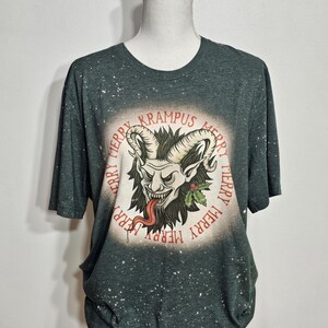 Krampus shirt,Krampus sweatshirt, Merry Krampus shirt, Gruss Vom Krampus,Holiday, Krampus crop top, Horror christmas,Scary Christmas hoodie image 16