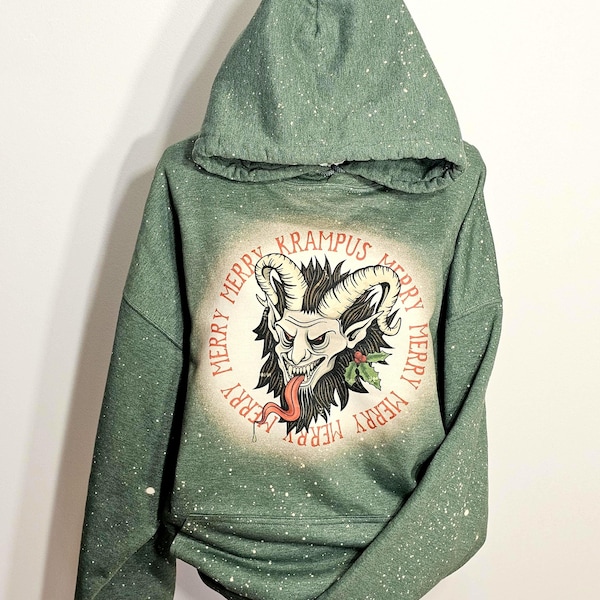 Krampus shirt,Krampus sweatshirt, Merry Krampus shirt, Gruss Vom Krampus,Holiday, Krampus crop top, Horror christmas,Scary Christmas hoodie