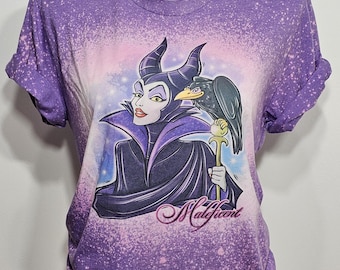 Maleficent, villains shirts, villain set,Lady Gothel shirt, Villians t-shirt, Ursula, Scar, Hades, evil, wicked, family shirts,bleached tee