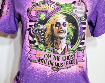 Beetlejuice, never trust the living shirt, accidents happen tshirt, Halloween, strange and unusual, sweatshirt, bleach t-shirt, hoodie