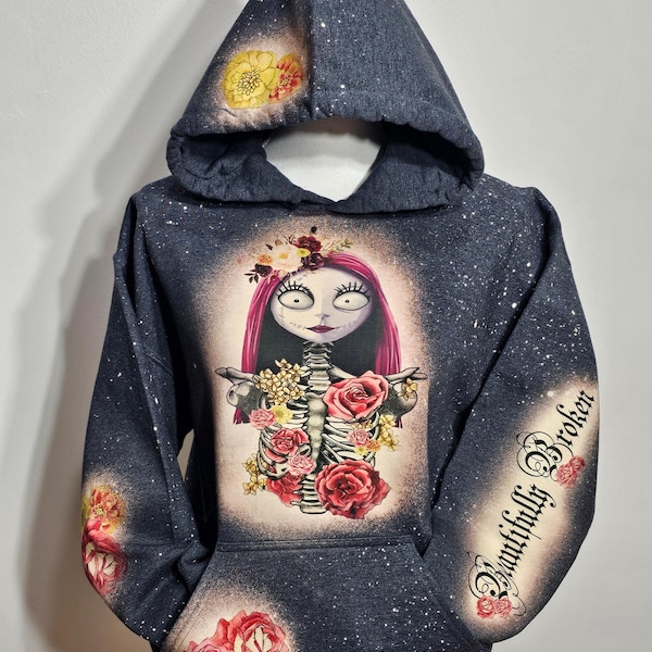 Sally Sweatshirt, Sally shirt, Jack and Sally, halloween tshirt, nightmare before Christmas, crop top, jack, zero, Sally hoodie,bleach shirt