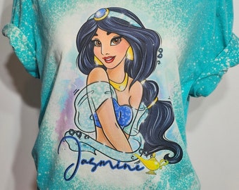 キッズ古着 vintage Disney Aladdin jasmine Tee キッズ古着 vintage Disney Aladdin jasmine Tee