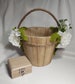 Rustic Flower Girl Basket/Flower Girl Baskets 