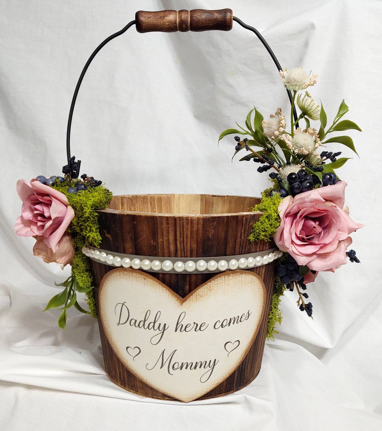 flower girl bags ivory