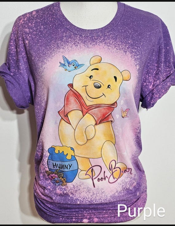 Pooh shirt, cute bear shirt, Tigger and piuhRetro Winnie The Pooh, Pooh Bear Shirt, Tigger, Eeyore, piglet, bleach graphic tee