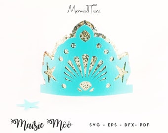 Free Free 95 Mermaid Crown Svg SVG PNG EPS DXF File