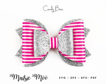 Download Christmas Bow Svg Etsy