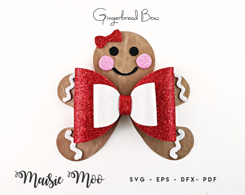 Christmas Bow SVG Bundle, Christmas Bow Template SVG, Bow Bundle SVG, Svg files for Cricut Cut Files, Silhouette Cut Files, Maisie Moo