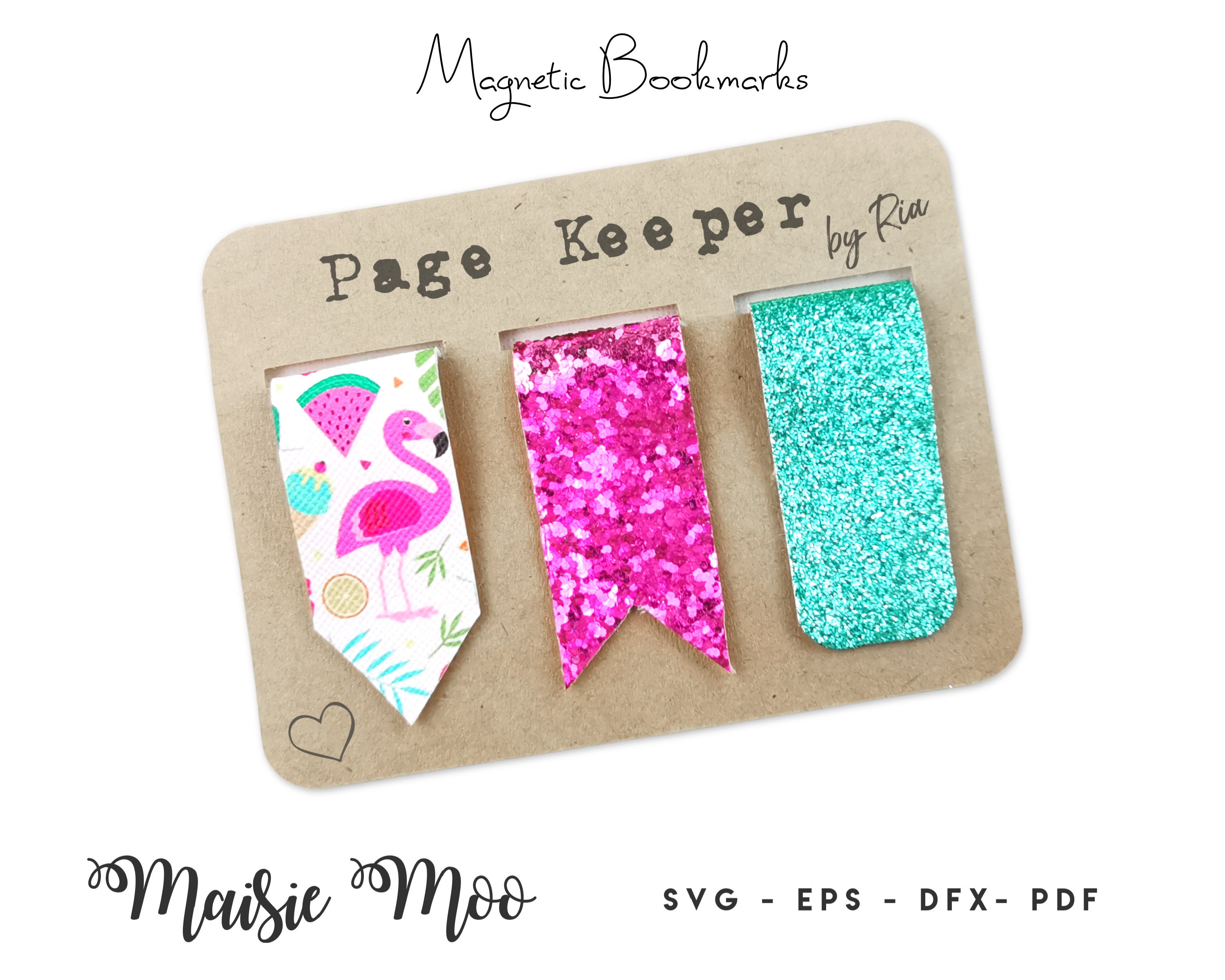 Bookmark SVG Page Keeper Template Book Lover Gift Etsy