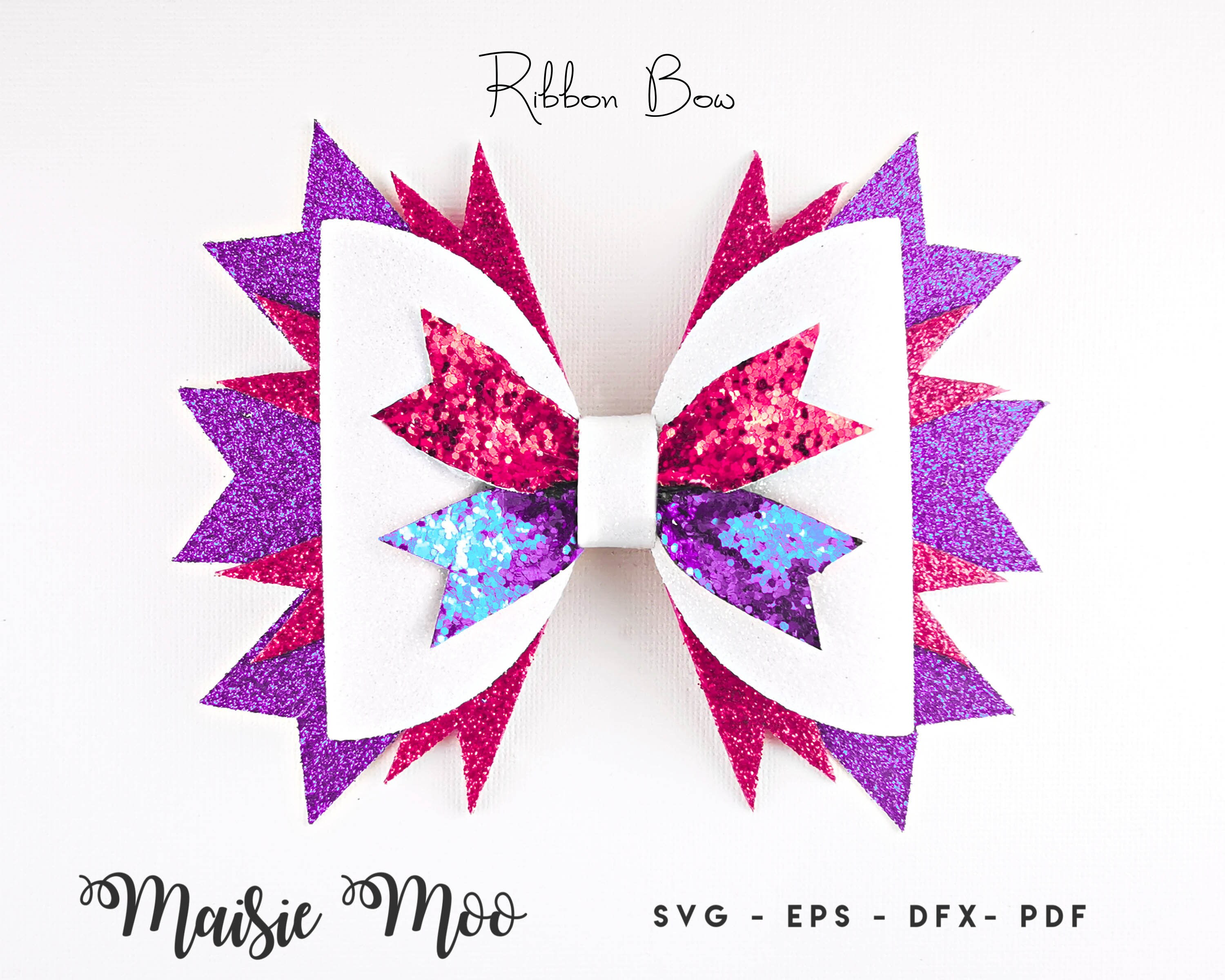 Download Ribbon Bow SVG Birthday Bow SVG USA Red White Blue Bow pdf ...