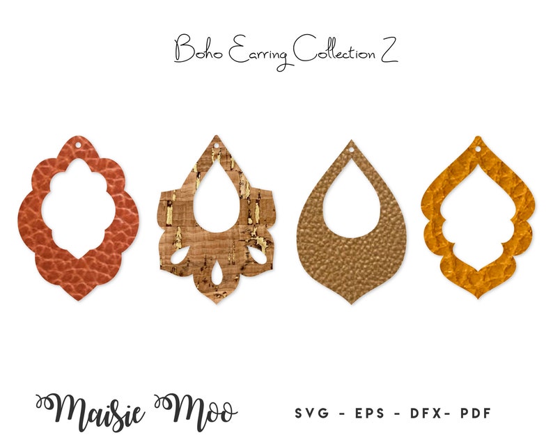 Download Boho Earring Svg Leather Layered Earrings Cork Cricut Earring Template Faux Leather Earring Templates Moroccan Cricut Earring Svg Kits How To Jewelry Making Beading Truongsinhhoc Com Vn