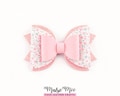 Hair Bow SVG Template, Layered Faux Leather Bow Pattern, Cricut Bow SVG, Boutique Hair Bow DIY, Simple Bow Design, Candy Bow